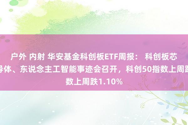 户外 内射 华安基金科创板ETF周报： 科创板芯片、半导体、东说念主工智能事迹会召开，科创50指数上周跌1.10%